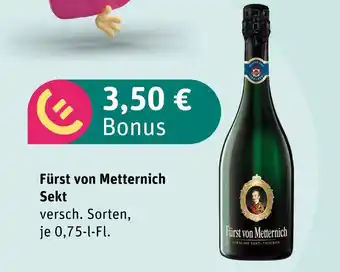 boni Center Fürst von metternich sekt Angebot