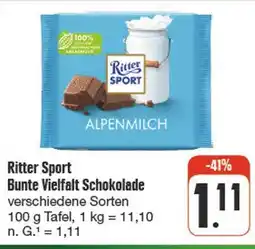 nah & gut Ritter sport bunte vielfalt schokolade Angebot