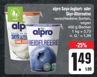 E-Center Alpro soya-joghurt- oder skyr-alternative Angebot