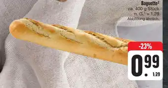 E-Center Baguette Angebot