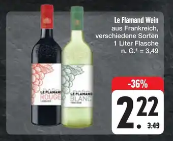 E-Center Le flamand wein Angebot