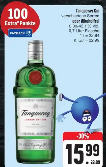 E-Center Tanqueray gin Angebot