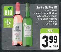 E-Center Sontino bio wein igp Angebot