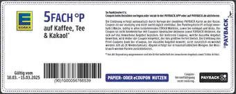 Edeka Edeka 5fach °p Angebot