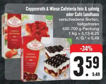 E-Center Coppenrath & wiese cafeteria fein & sahnig oder café landhaus Angebot