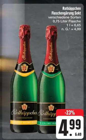 E-Center Rotkäppchen flaschengärung sekt Angebot