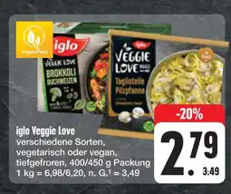 E-Center Iglo veggie love Angebot