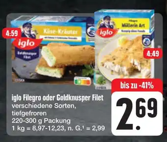 E-Center Iglo filegro Angebot