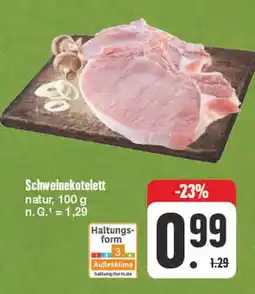 Edeka Schweinekotelett Angebot