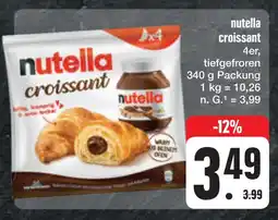 E-Center Nutella croissant Angebot