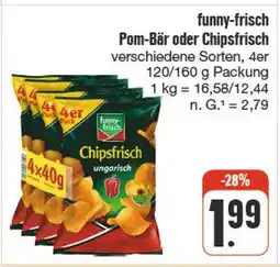 nah & gut Funny-frisch pom-bär oder chipsfrisch Angebot