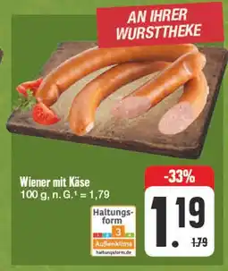 Edeka Wiener mit käse Angebot