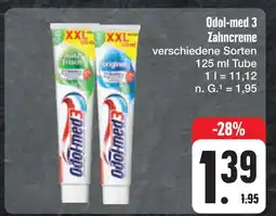 E-Center Odol-med 3 zahncreme Angebot