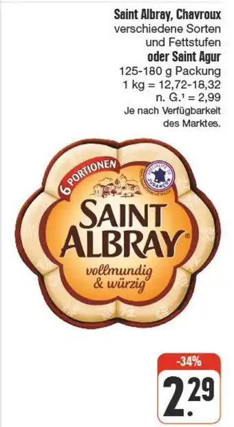 nah & gut Saint albray saint albray Angebot