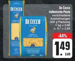 E-Center De cecco italienische pasta Angebot