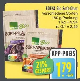 Edeka Edeka bio soft-obst Angebot