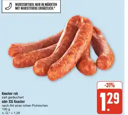 nah & gut Knacker roh oder xxl knacker Angebot