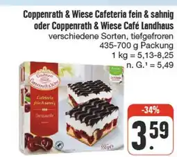 nah & gut Coppenrath & wiese cafeteria fein & sahnig oder café landhaus Angebot