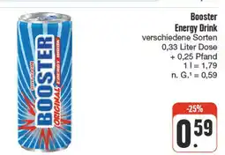 nah & gut Booster energy drink Angebot