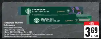 E-Center Starbucks kaffeekapseln Angebot