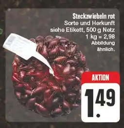 Edeka Steckzwiebeln rot Angebot