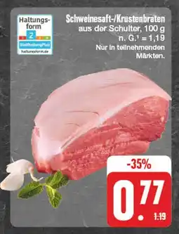 Edeka Haltungsform schweinesaft-/krustenbraten Angebot