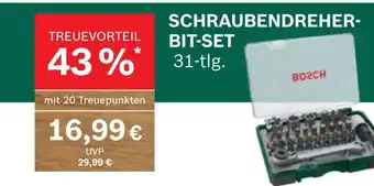 E-Center Bosch schraubendreher-bit-set Angebot