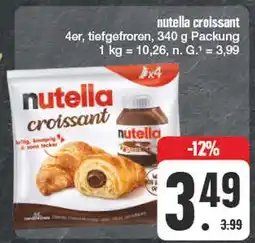 Edeka Nutella nutella croissant Angebot