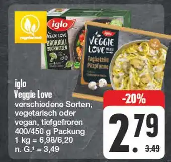 Edeka Iglo veggie love Angebot