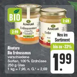 Edeka Alnatura bio erdnussmus Angebot