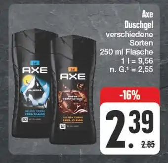 Edeka Axe duschgel Angebot