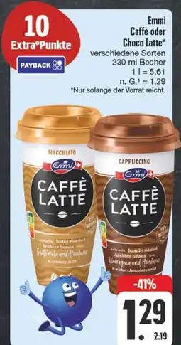 Edeka Emmi caffè oder choco latte Angebot