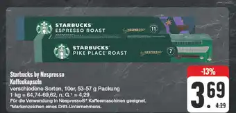 Edeka Starbucks kaffeekapseln Angebot