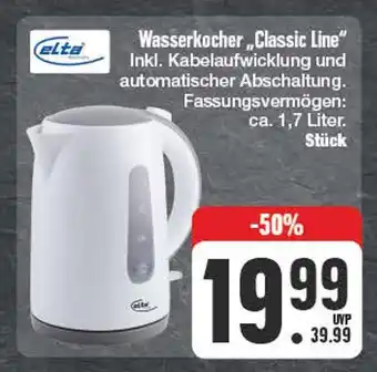 Edeka Elta wasserkocher classic line Angebot