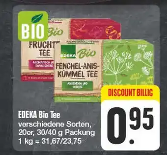 Edeka Edeka bio früchtetee oder fenchel-anis-kümmel tee Angebot