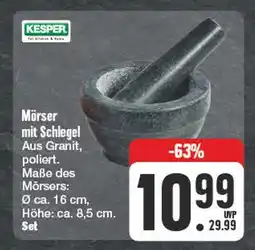 Edeka Kesper mörser mit schlegel Angebot