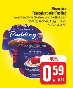 Edeka Mövenpick feinjoghurt oder pudding Angebot