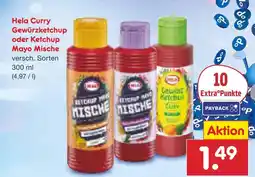 Netto Marken-Discount Hela curry gewürzketchup oder ketchup mayo mische Angebot