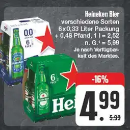 Edeka Heineken bier Angebot