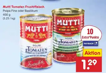 Netto Marken-Discount Mutti polpa fine oder basilikum Angebot