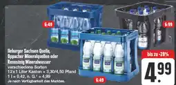 Edeka Ileburger sachsen quelle oder oppacher mineralquellen oder rennsteig mineralwasser mineralwasser Angebot