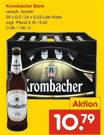 Netto Marken-Discount Krombacher malztrunk Angebot