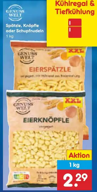 Netto Marken-Discount Genuss welt spätzle oder knöpfle Angebot