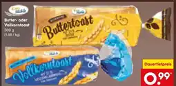 Netto Marken-Discount K-classic butter- oder vollkorntoast Angebot