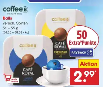 Netto Marken-Discount Coffeeb balls Angebot