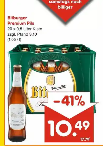 Netto Marken-Discount Bitburger premium pils Angebot