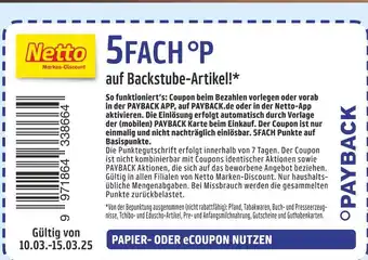 Netto Marken-Discount Netto backstube-artikel Angebot