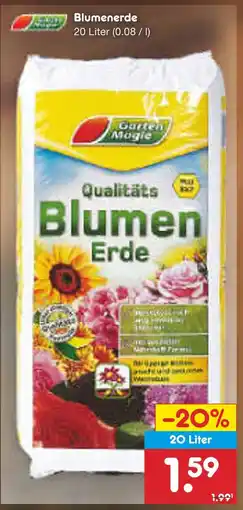 Netto Marken-Discount Garten magic blumenerde Angebot