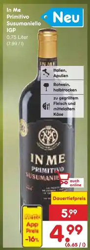 Netto Marken-Discount In me primitivo susumaniello igp Angebot