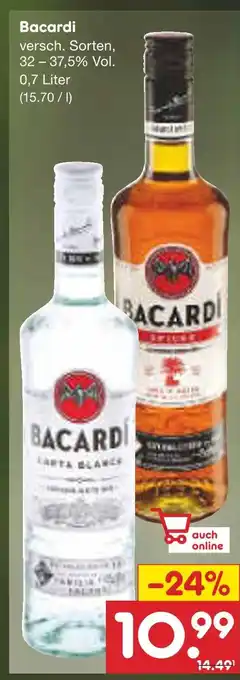 Netto Marken-Discount Bacardi bacardi Angebot